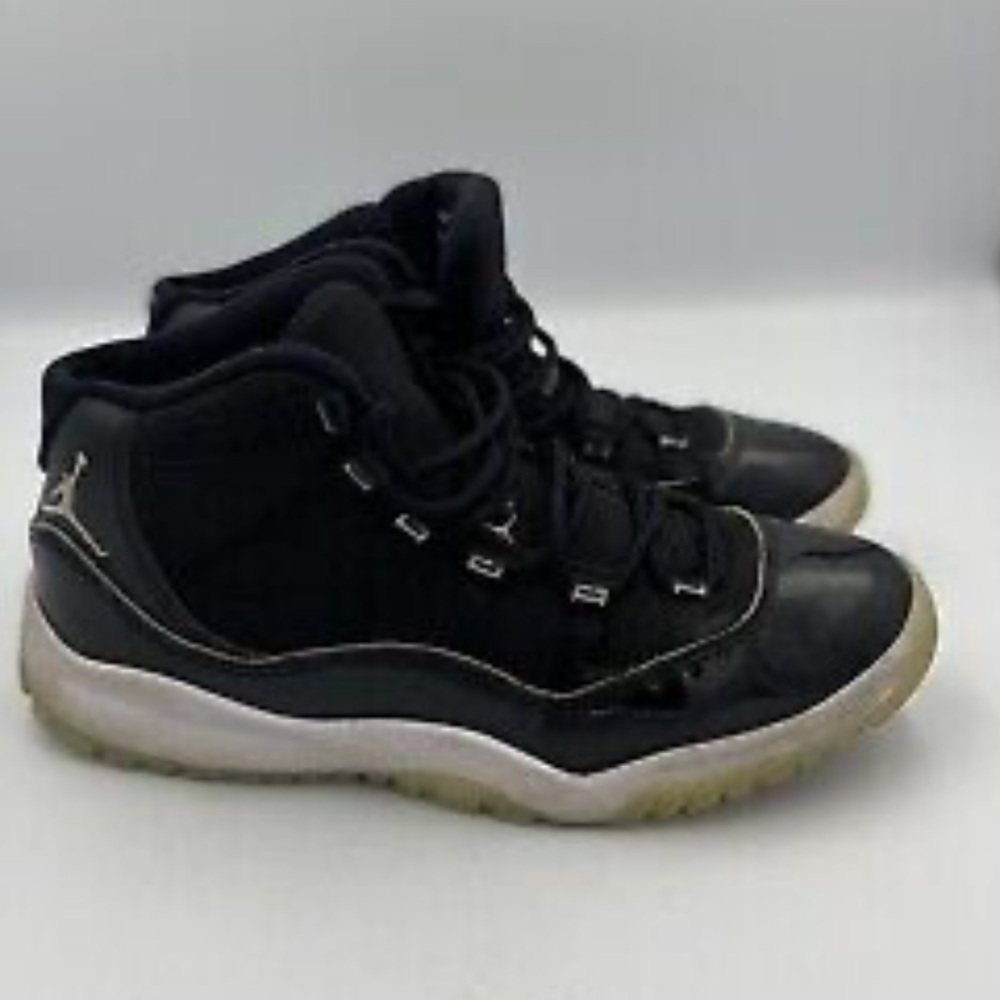 Nike Jordan 11 XI Retro Jubilee 25th Anniversary Size 3y  Sneakers 378039-011 - Picture 4 of 7
